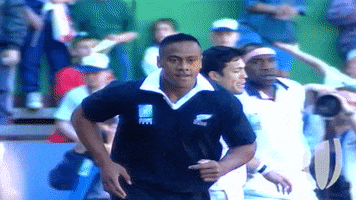 high five rugby world cup GIF by World Rugby